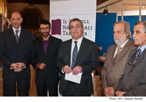 Minister Evarist Bartolo at Book Fair