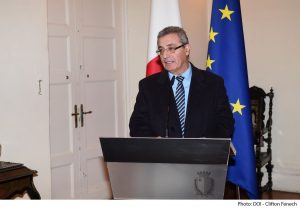 Prime Minister Joseph Muscat attends the National Book Prize Award Ceremony