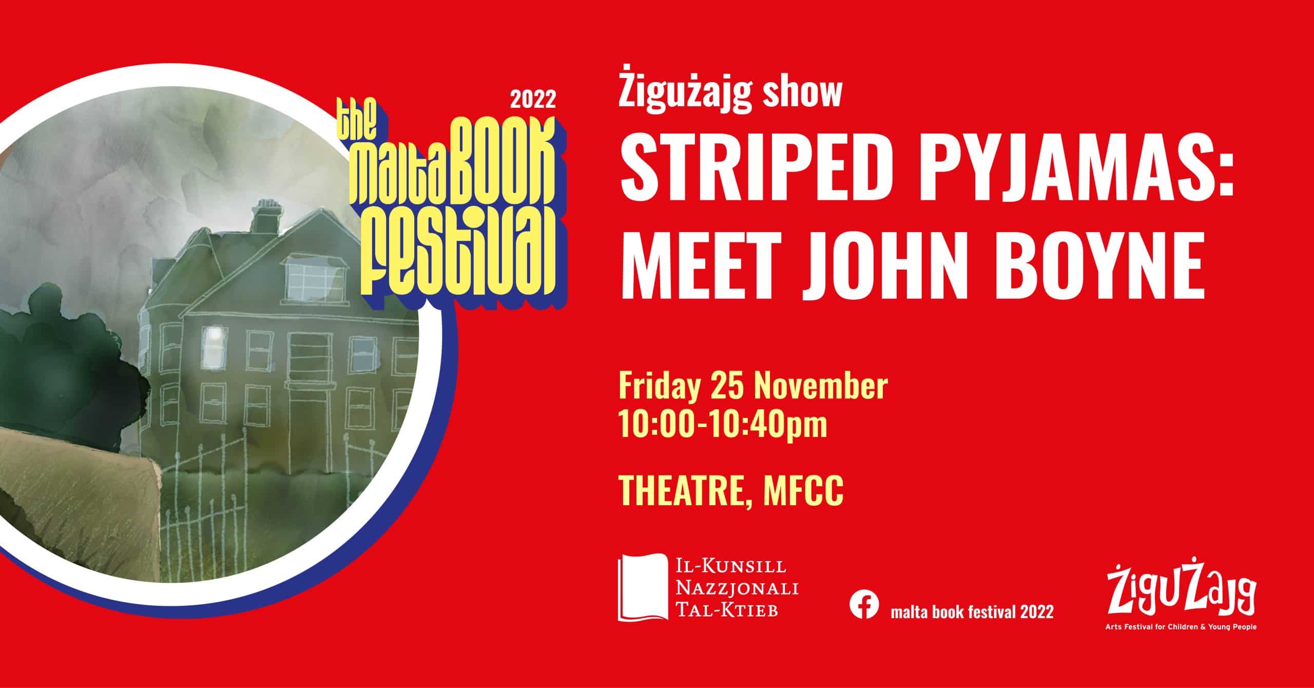 ŻiguŻajg Show – Striped Pyjamas: Meet John Boyne – Theatre (EN)