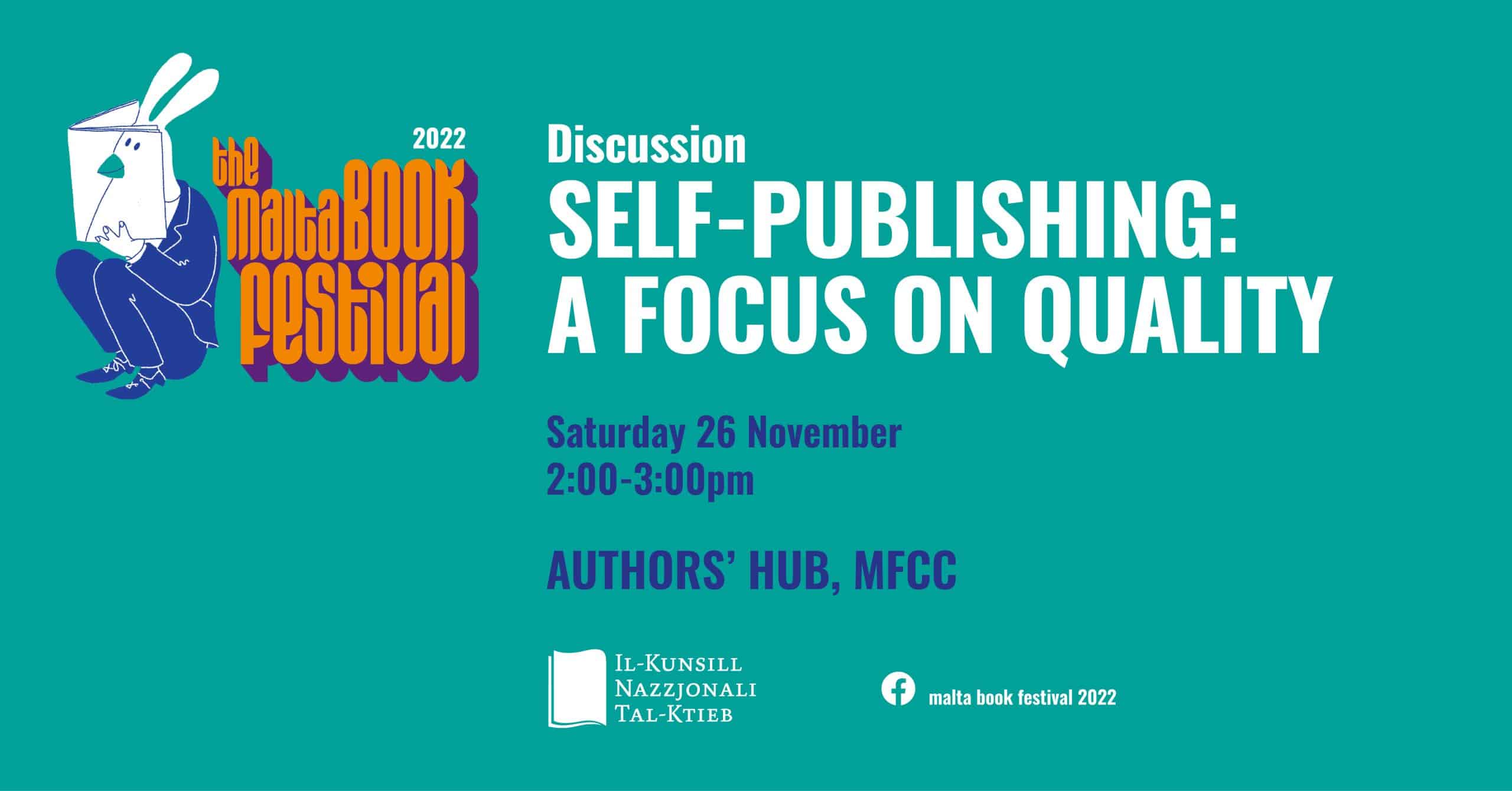 Discussion: Self-publishing – A focus on quality – Authors’ Hub (MT)