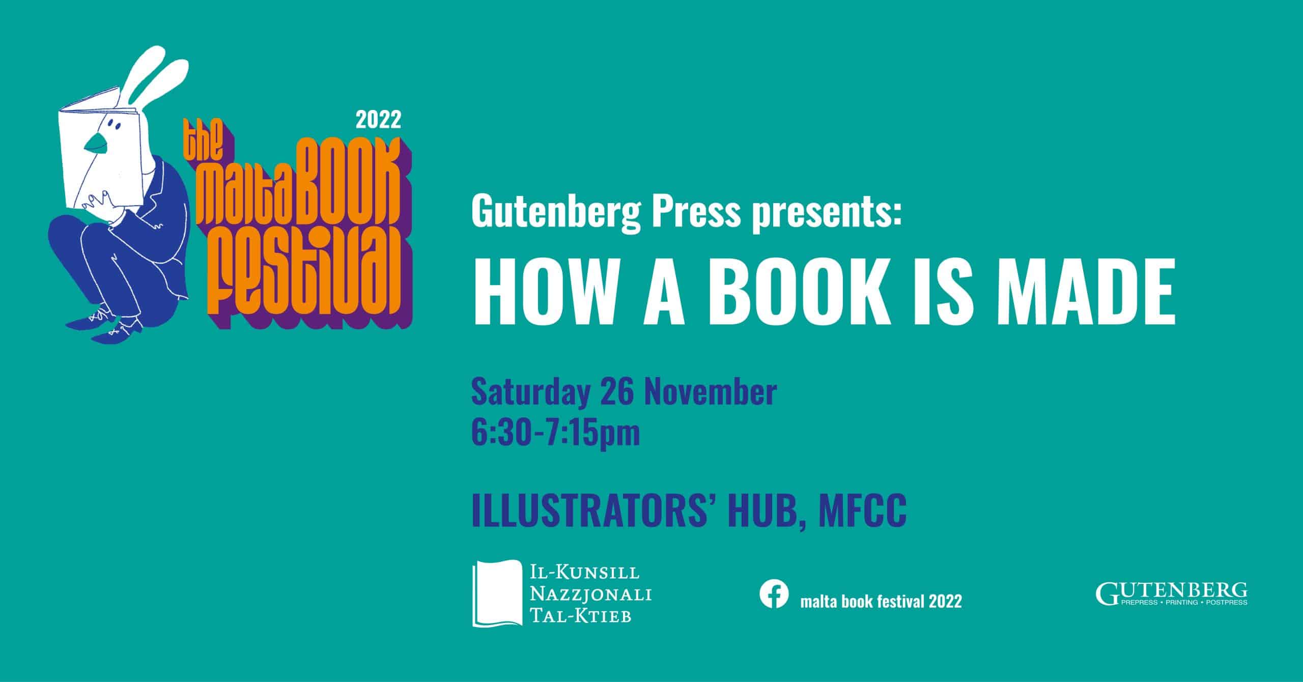 How a book is made – Gutenberg Press – Illustrators’ Hub (EN)