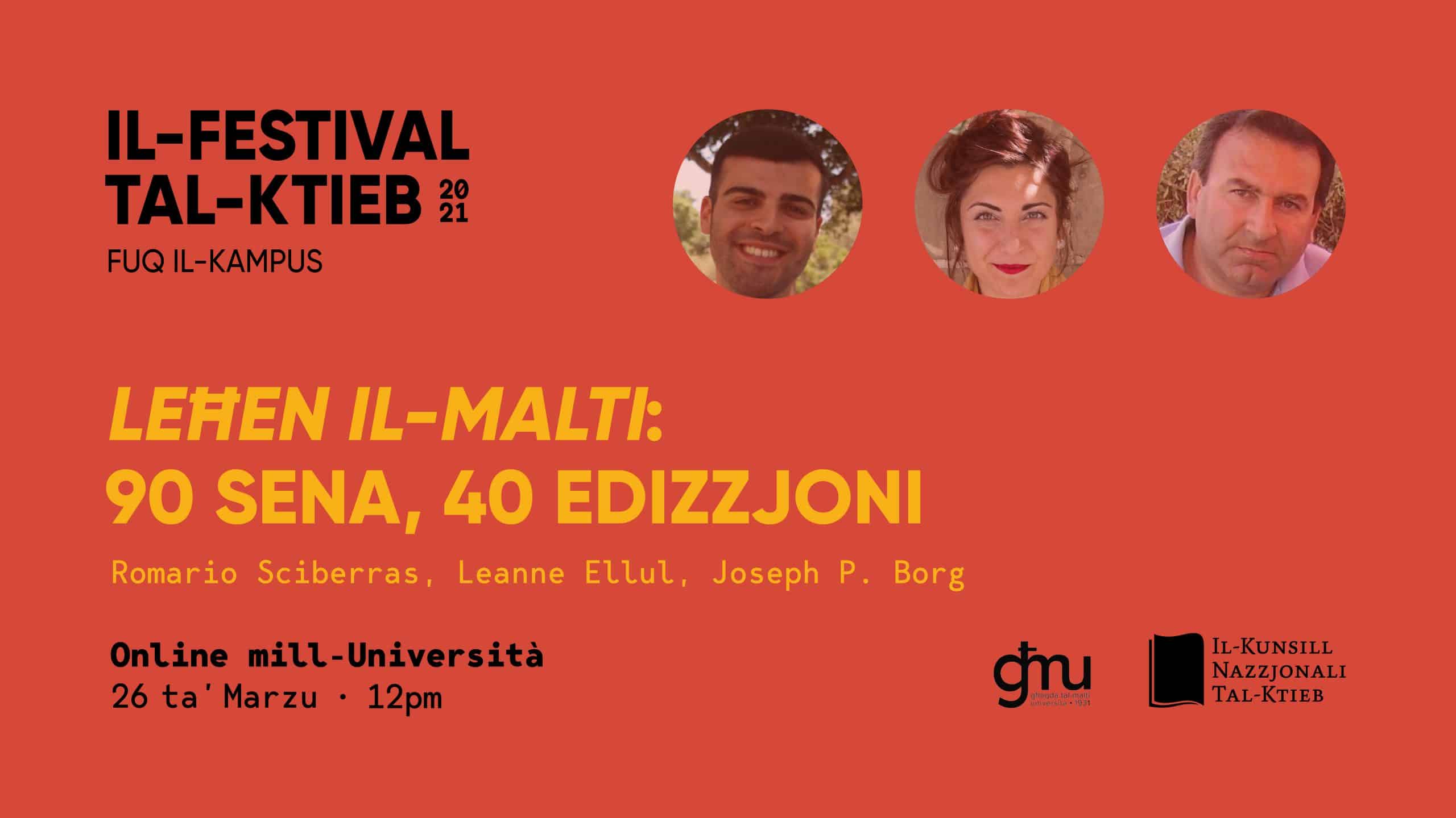 ‘Leħen il-Malti’: 90 sena, 40 edizzjoni – GħMU
