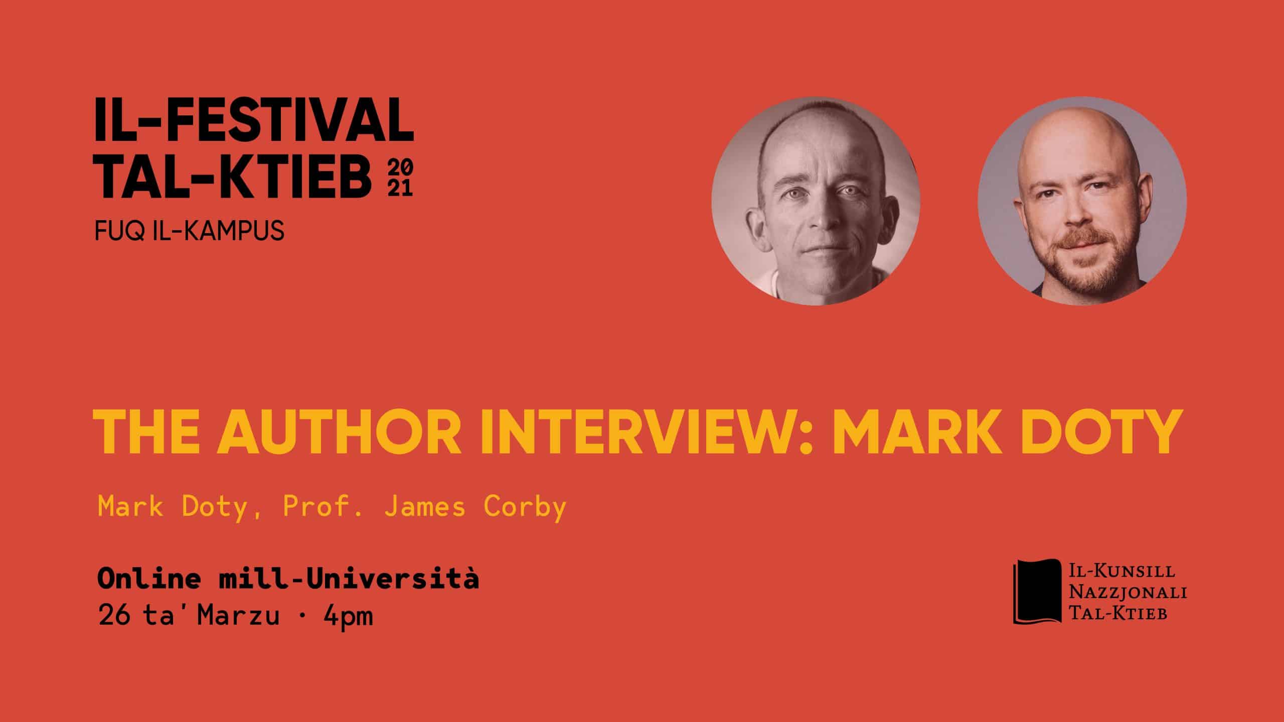 The author interview with Mark Doty – NBC