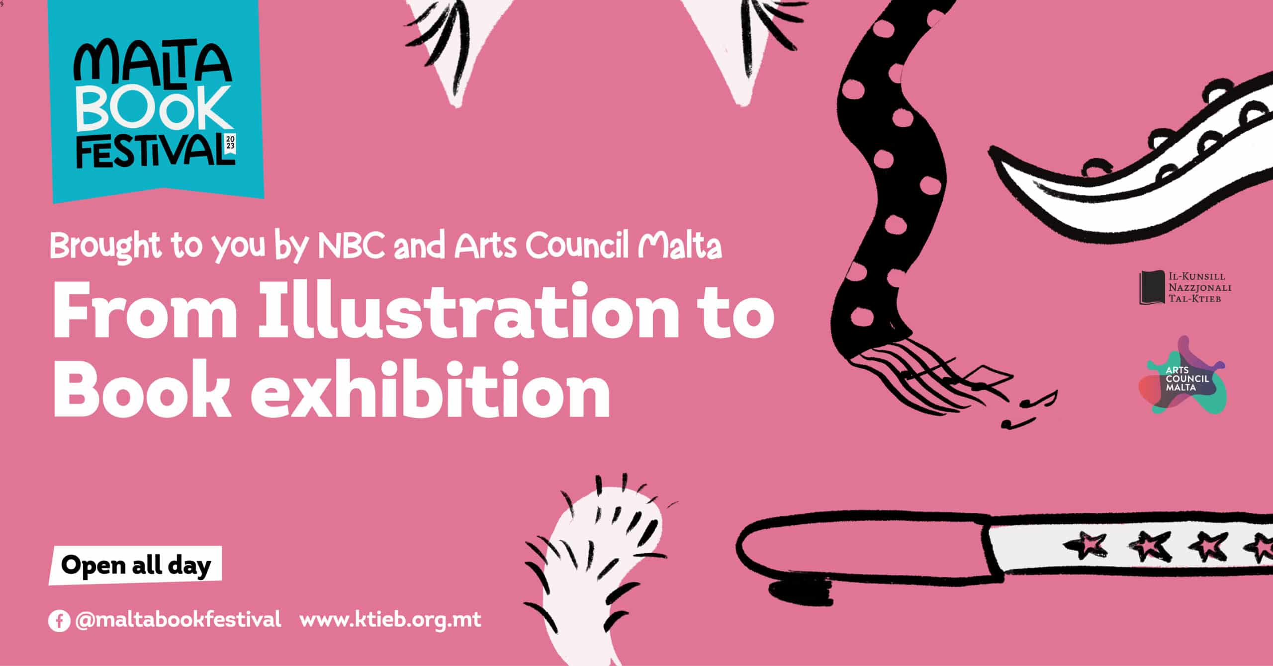 Exhibition: From Illustration To Book – NBC & Arts Council Malta