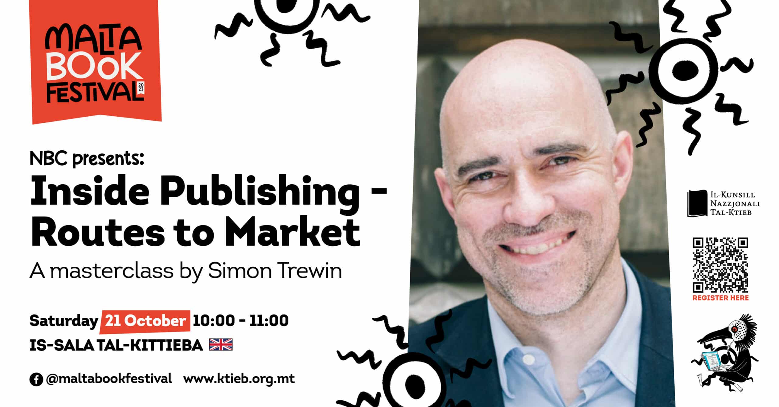 Inside Publishing – Routes to Market: A masterclass by Simon Trewin – NBC – Is-Sala tal-Kittieba