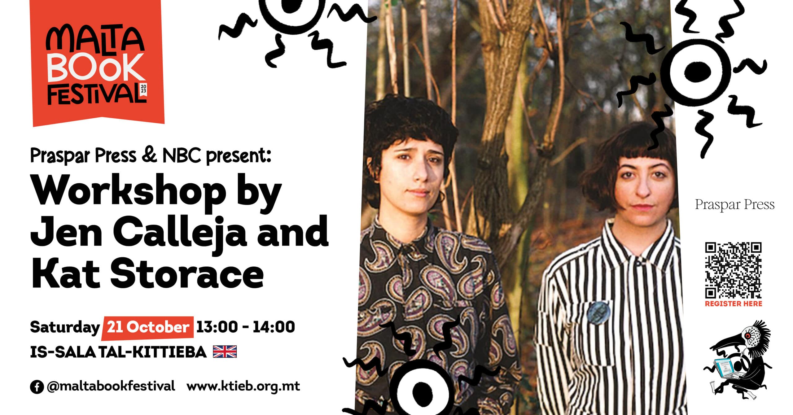 Editing workshop by Jen Calleja and Kat Storace – Praspar Press & NBC – Is-Sala tal-Kittieba