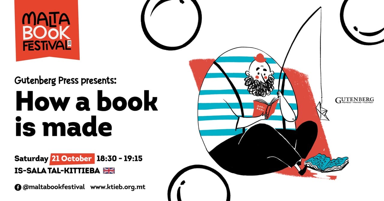 How a book is made – Gutenberg Press – Is-Sala tal-Kittieba