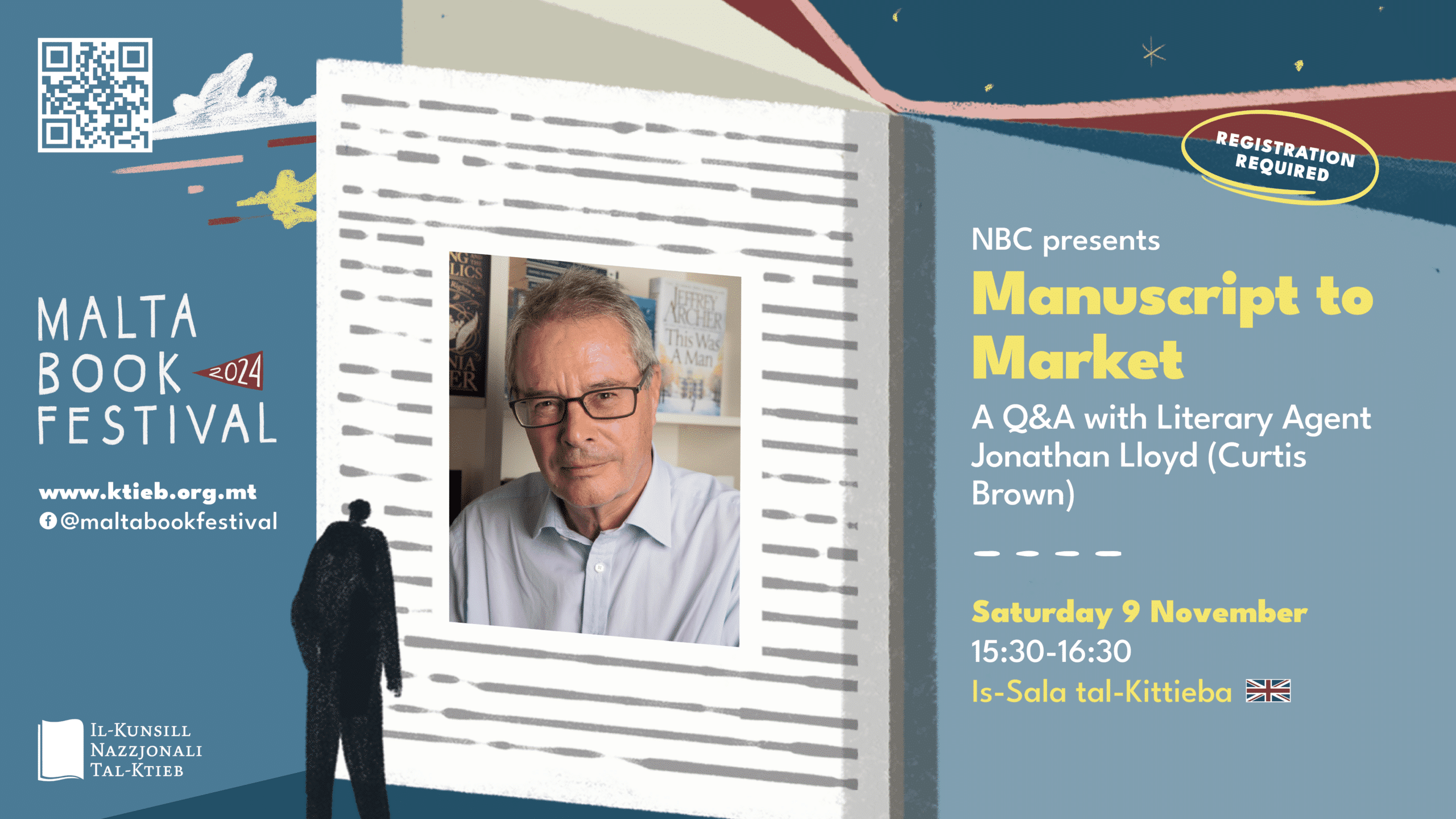 Manuscript to Market: A Q&A with Literary agent Jonathan Lloyd from Curtis Brown – NBC – Is-Sala tal-Kittieba
