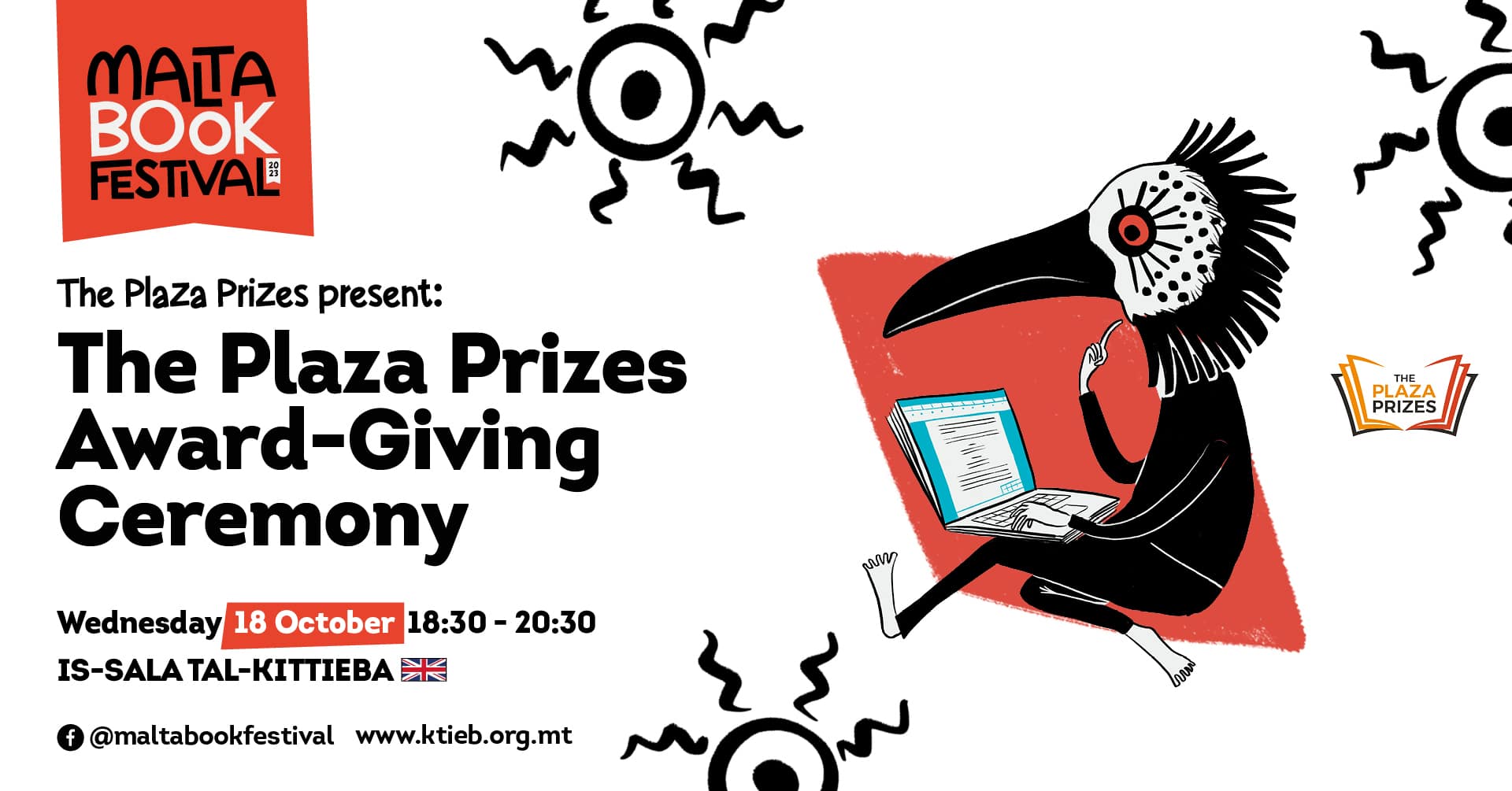 Ċerimonja tal-Għoti tal-Premjijiet – The Plaza Prizes – Is-Sala tal-Kittieba