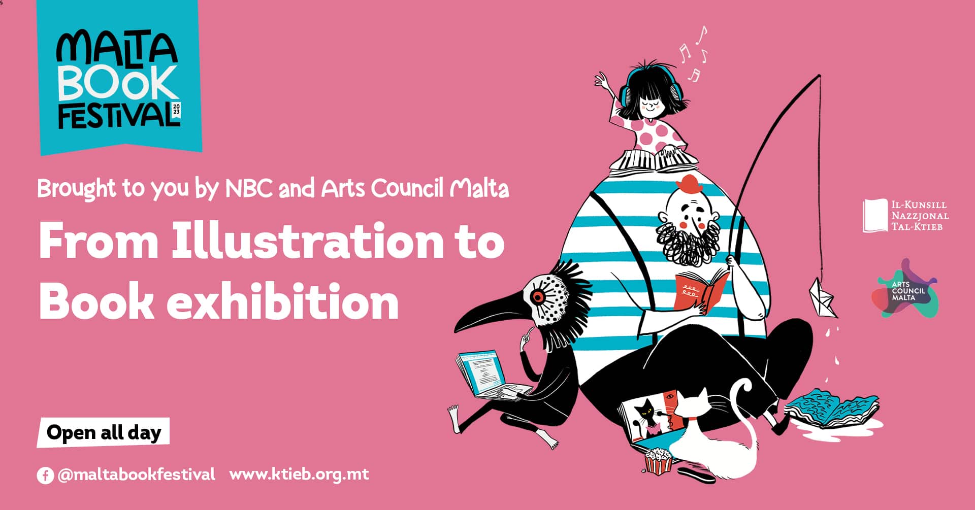 Wirja: From Illustration To Book – KNK & Il-Kunsill Malti għall-Arti