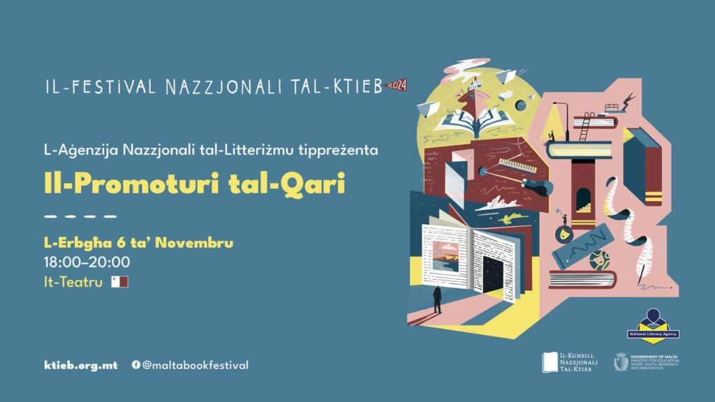 Il-Promoturi tal-Qari – L-Aġenzija Nazzjonali tal-Litteriżmu (NLA) u l-KNK – It-Teatru
