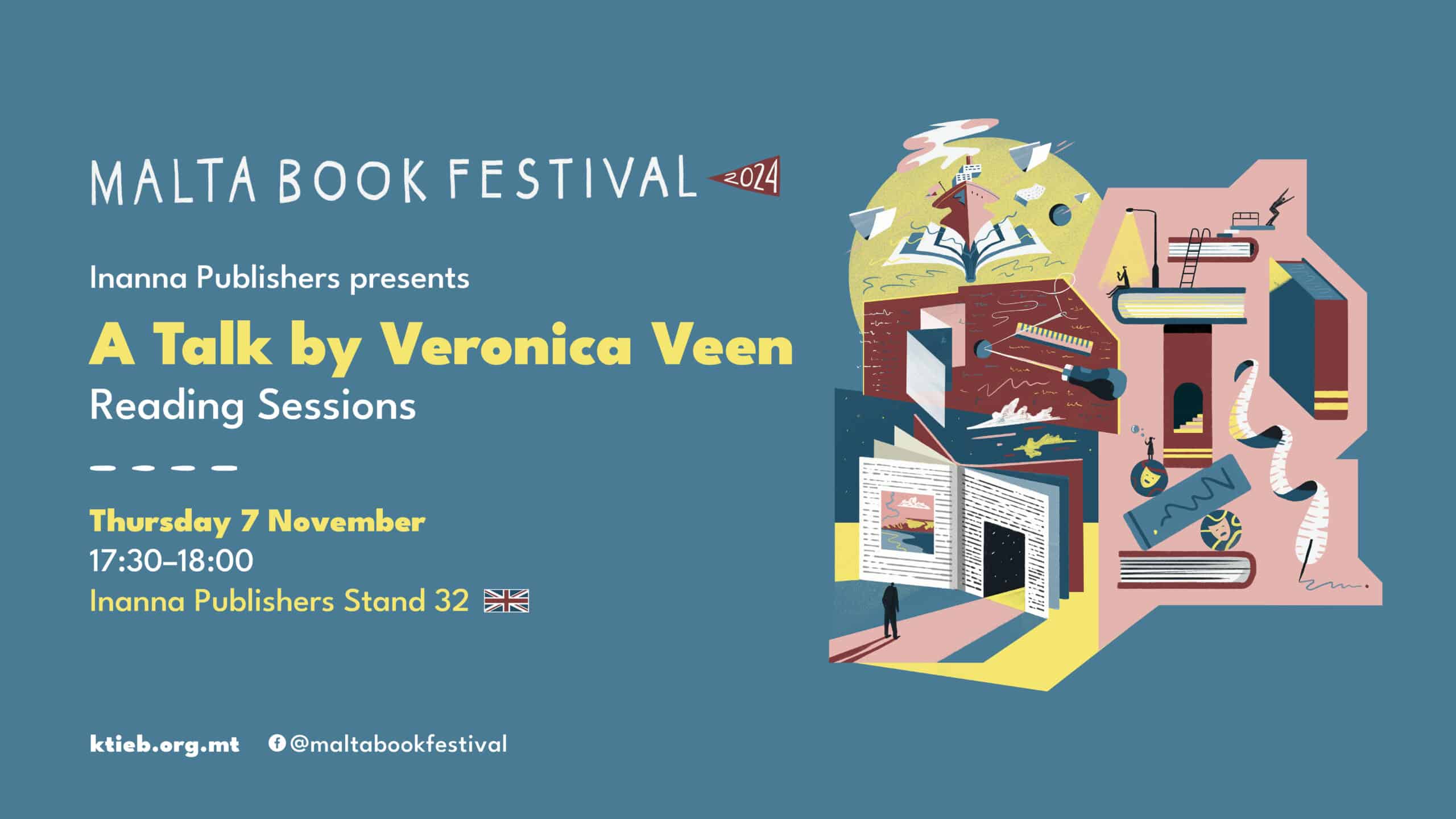 Taħdita minn Veronica Veen – Inanna Publishers – Ikkanċellat