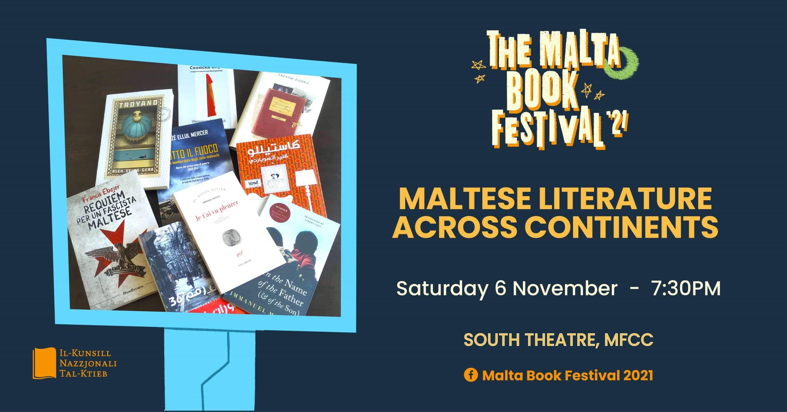 MALTESE LITERATURE ACROSS CONTINENTS – NBC